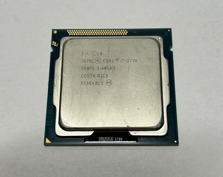 Intel Core i7-3770 CPU/Processor | 3.4GHz | Quad-Core | LGA 1150 | SR0PK |