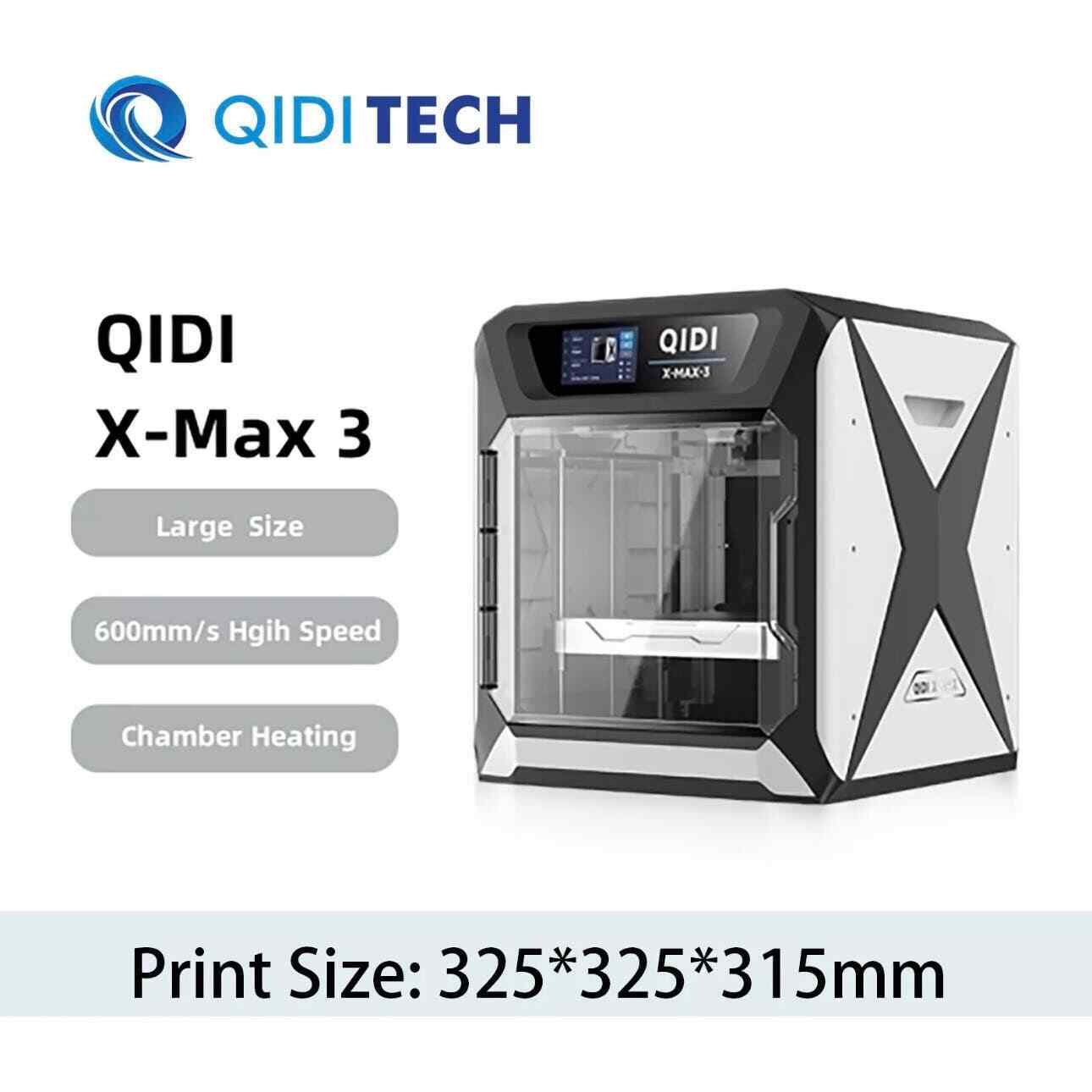 QIDI MAX3 3D Printer,All-Around Large Size 3D Printers,600mm/s Fast Print,High