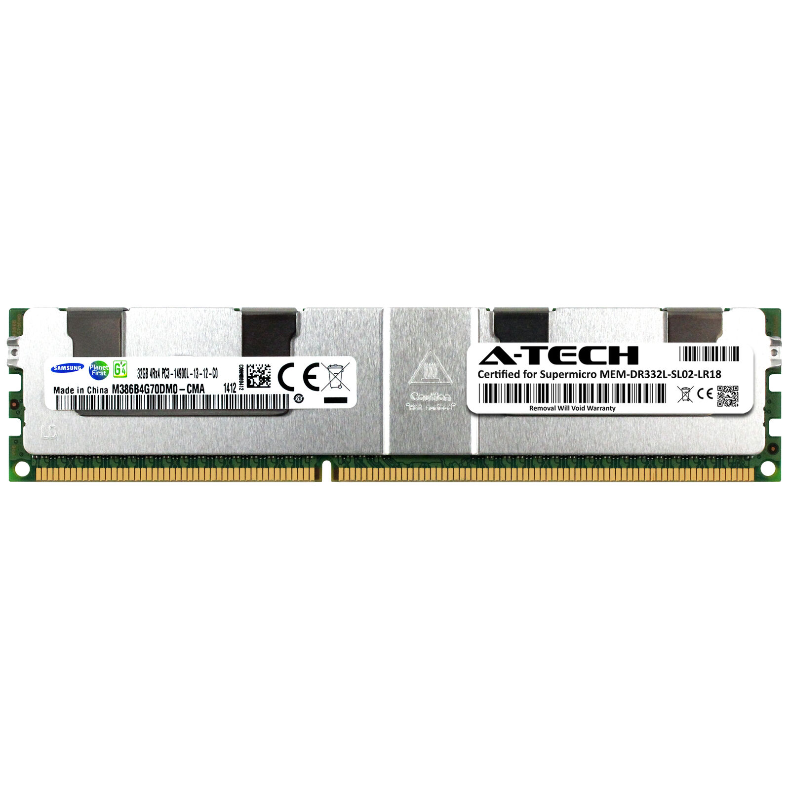 32GB PC3-14900L Supermicro MEM-DR332L-SL02-LR18 Equivalent Server Memory RAM