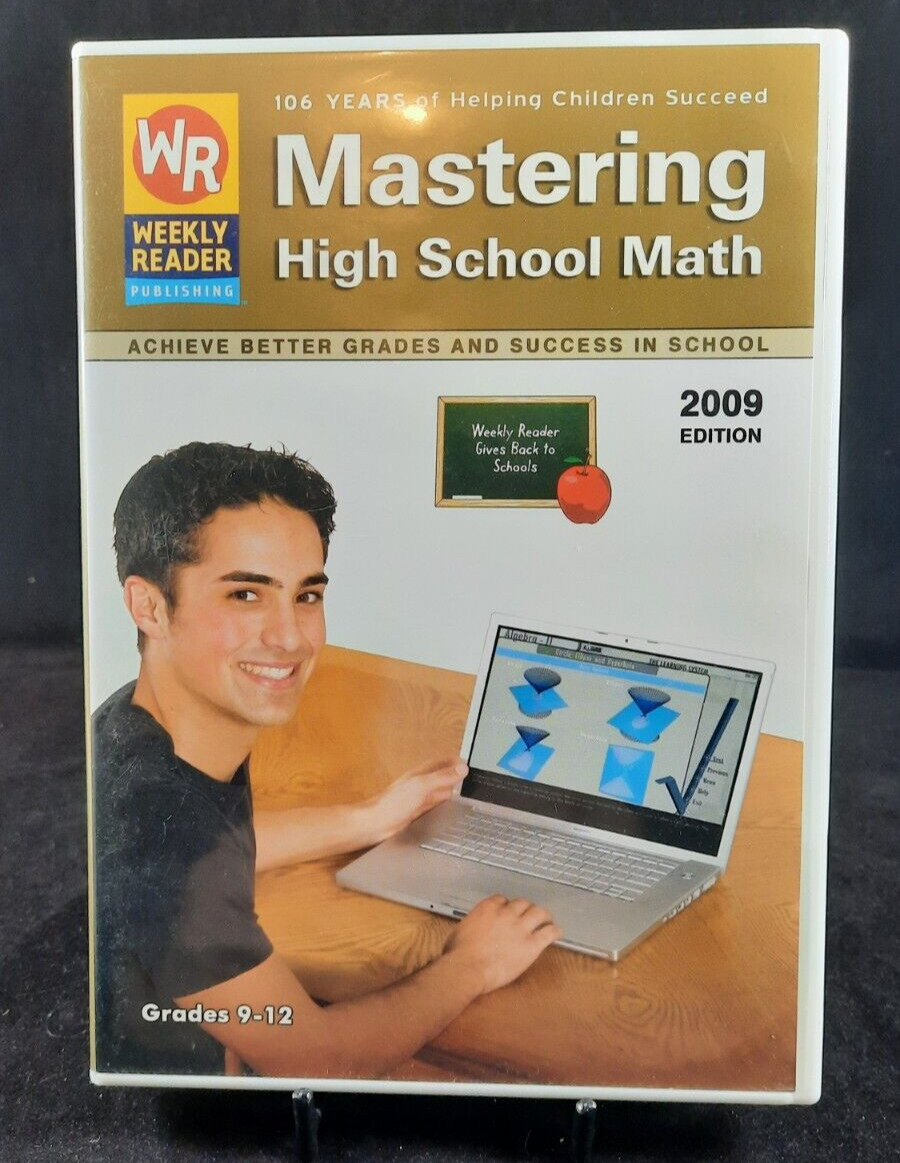 Mastering High School Math - 2009 Edition - Weekly Reader Publishing / Software