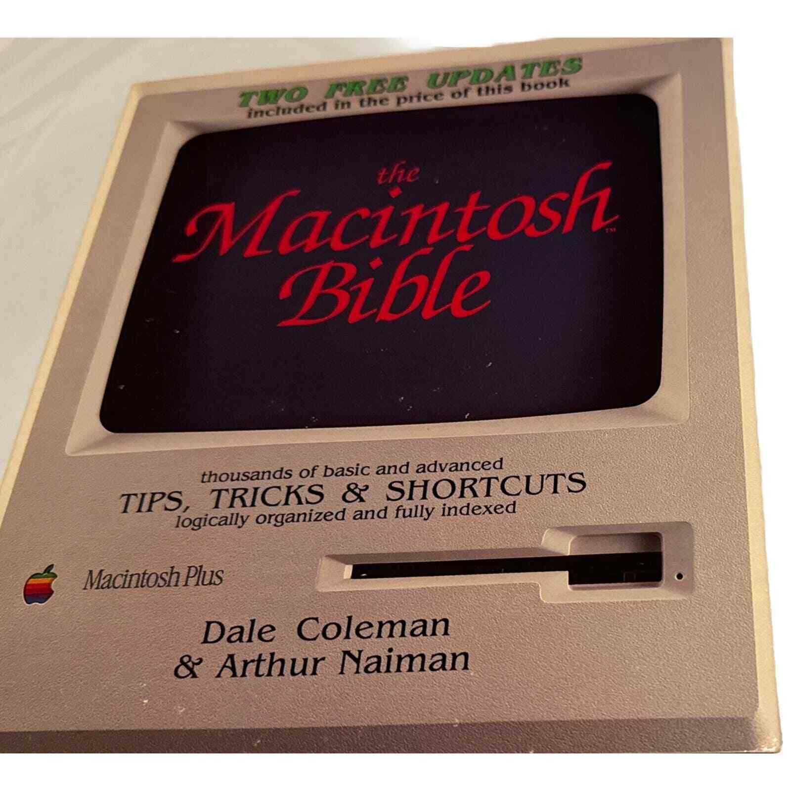Macintosh Bible 1987 Apple Computer Guide Book Manual Tips, Tricks, Shortcuts