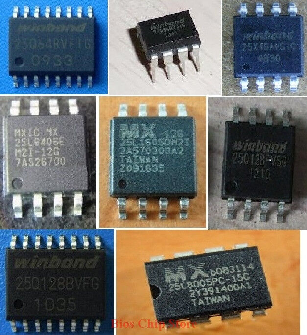 BIOS CHIP ASRock X79 EXTREME4-M, A75 PRO4-M, Z68 EXTREME3 GEN3, 890GM PRO3 R2.0 