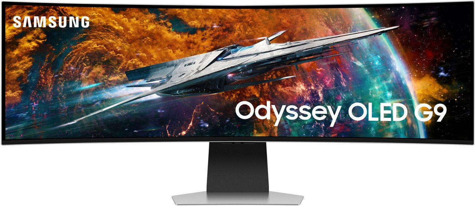 Samsung Odyssey Neo G95SC 49 inch Widescreen Curved OLED Gaming Monitor