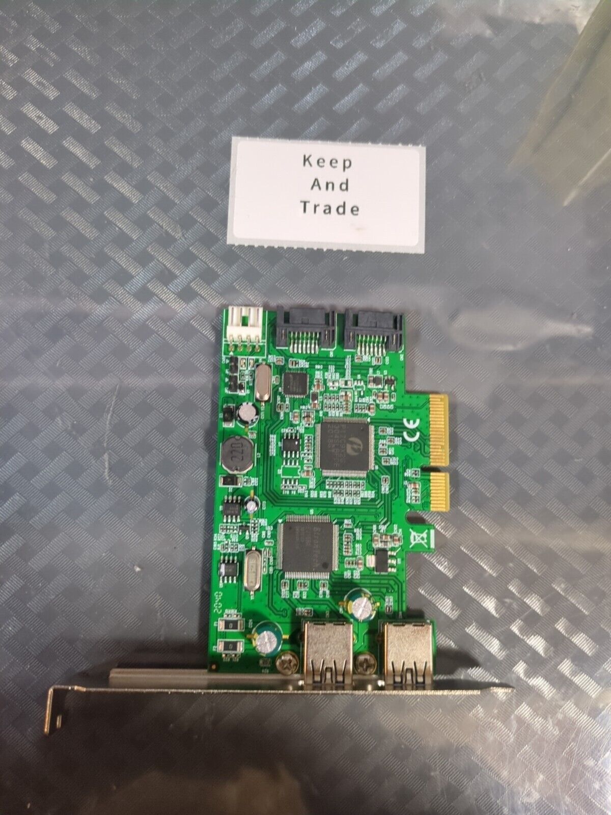 Syba SD-PEX50055 2 Port USB 3.0 and 2 Port SATA III PCIe 2.0 New Open Box #91