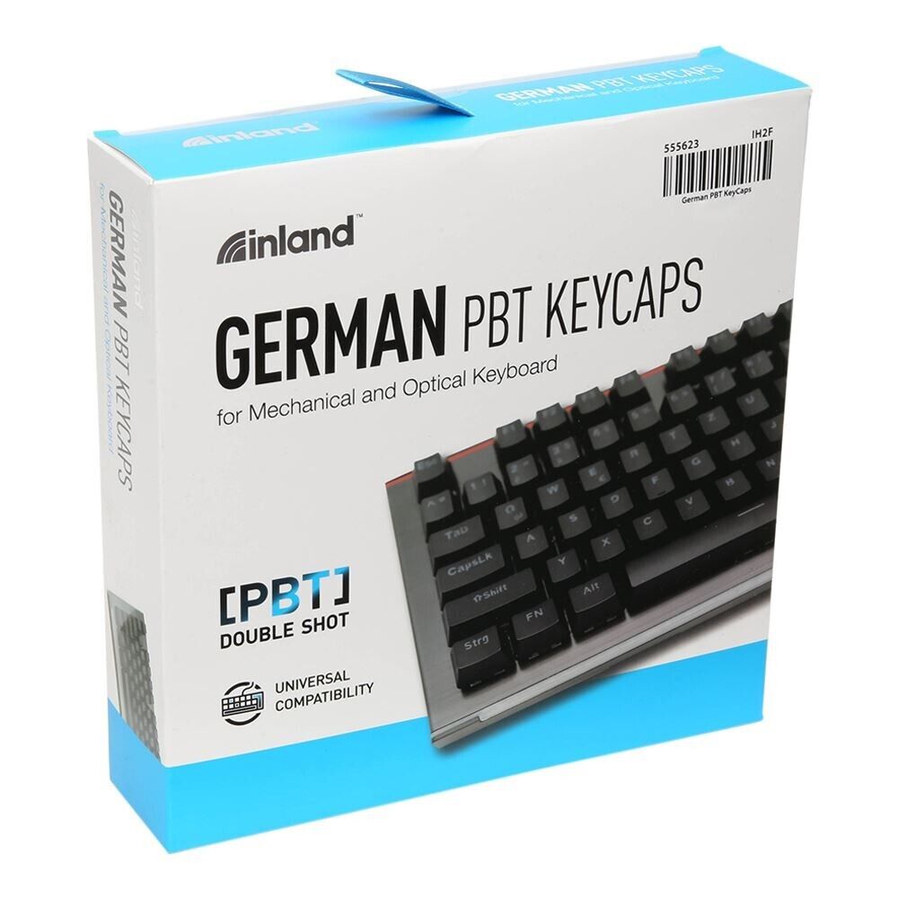 Inland German PBT Double Shot Keycaps NEW