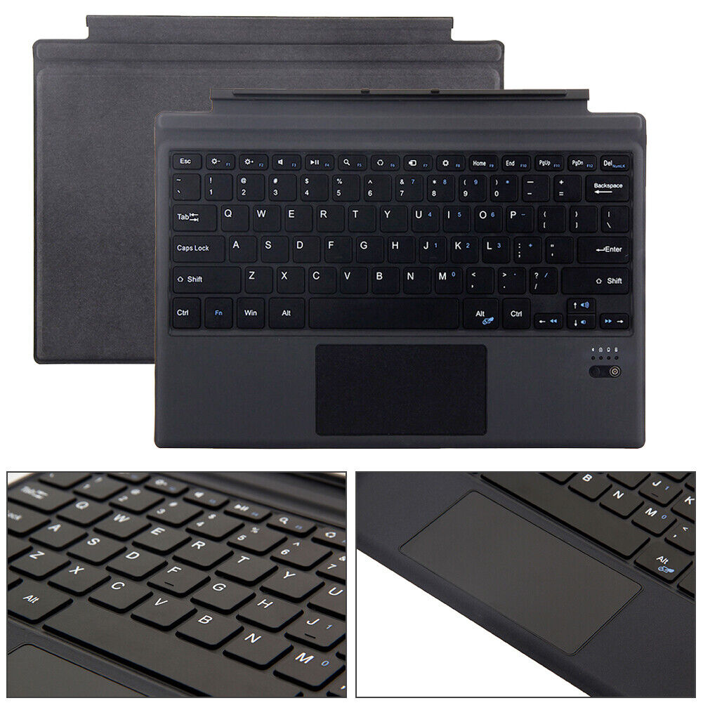 Wireless Backlit Keyboard For Microsoft Surface Pro 10/9/8/X/7/6/5 w/Stylus Pen