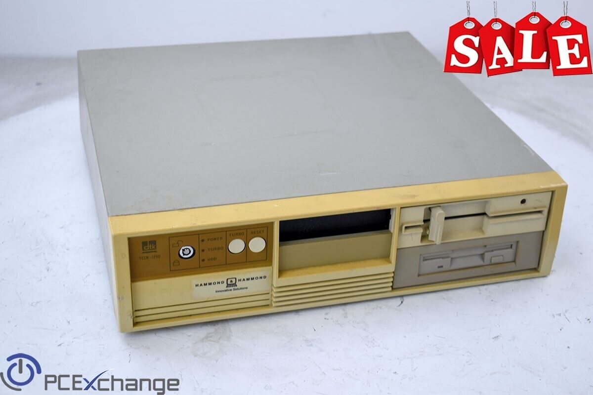 Vintage DTK Turbo Model Tech-1260 Computer