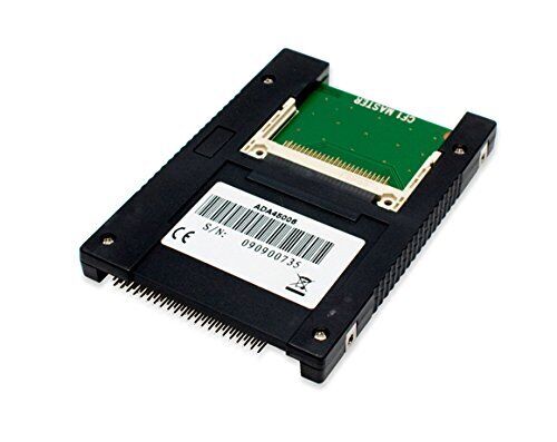 Syba Dual Compact Flash CF to 44 Pin IDE/PATA 2.5 Adapter Enclosure Black...