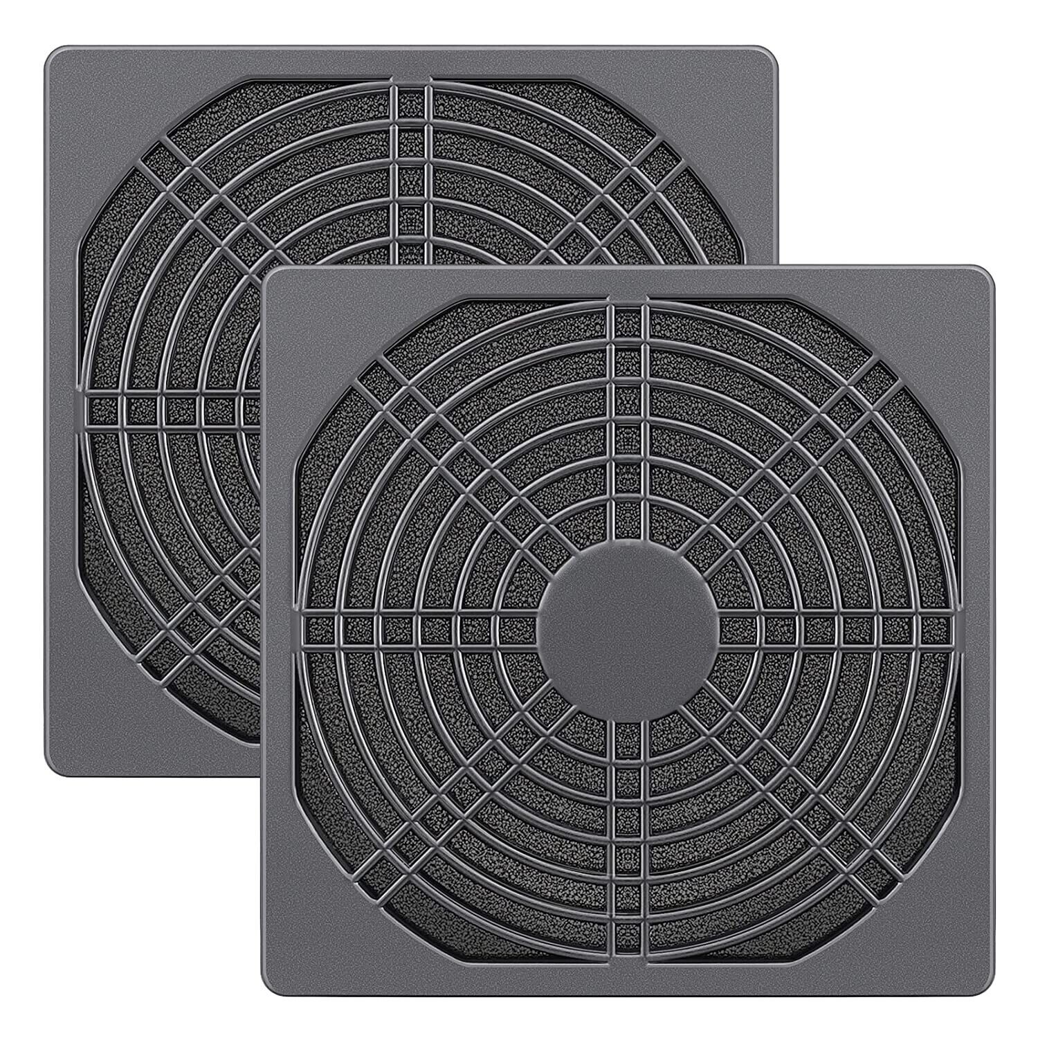 Wathai 2 Pack 120mm PC Fan Dust Filter Cover Computer Mess