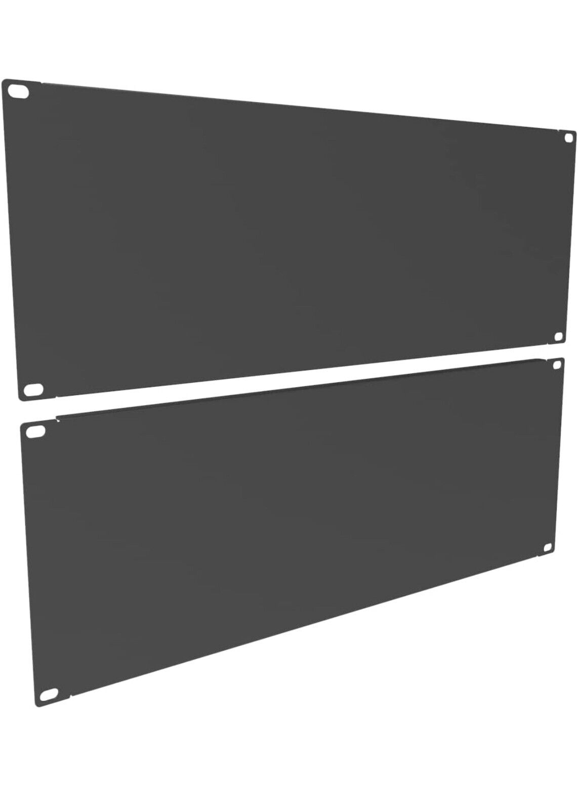 2 Pack of 4U Blank Panel - Metal Server Rack Panel for 19In Server Rack Cabinet