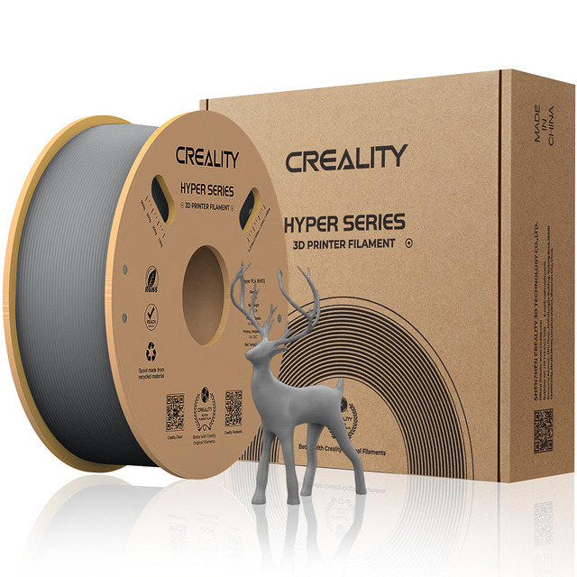 Creality PLA Filament 1.75mm Hyper PLA High Speed 30-600mm/s 3D Printer Filament