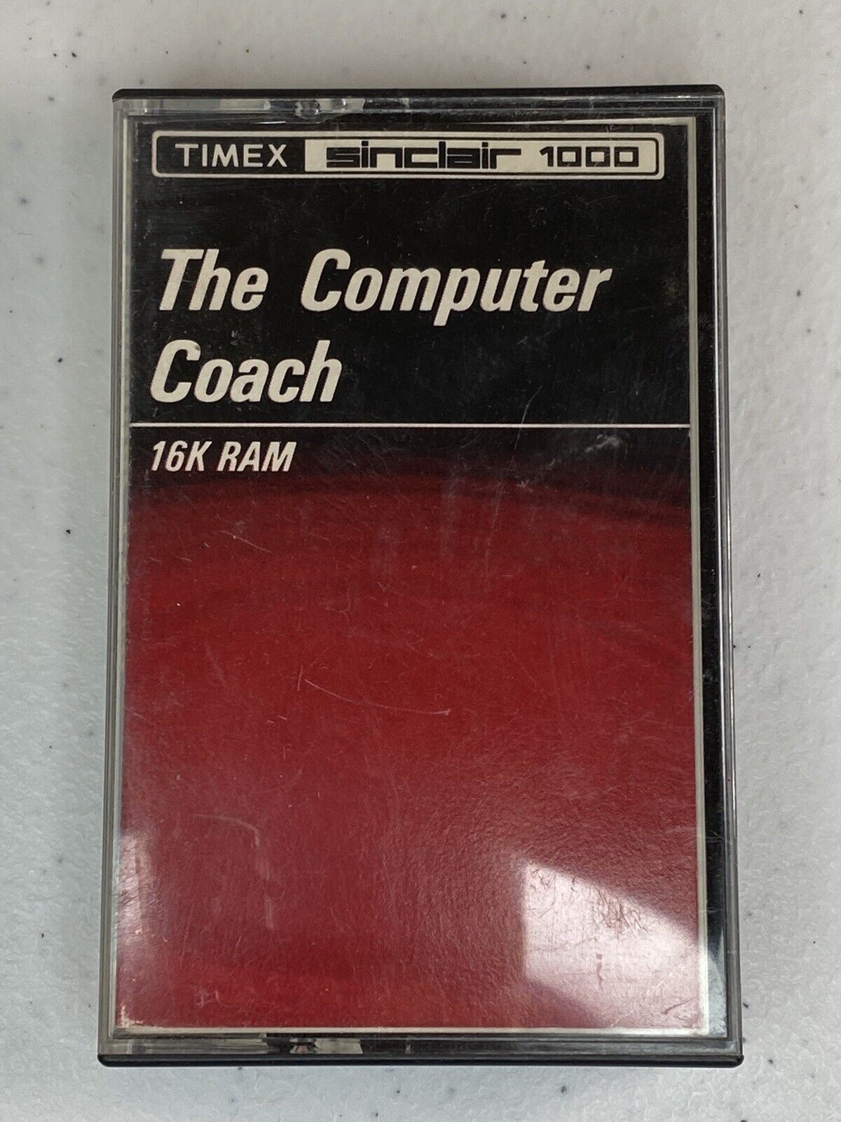 Timex Sinclair 1000 The Computer Coach Cassette Software 16k RAM