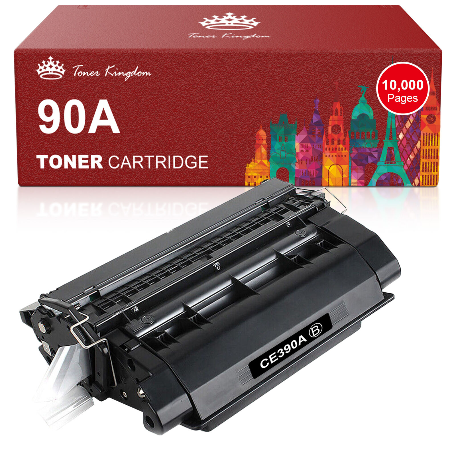 1Pc Toner Cartridge compatible for HP CE390A Enterprise M4555 MFP series P4014
