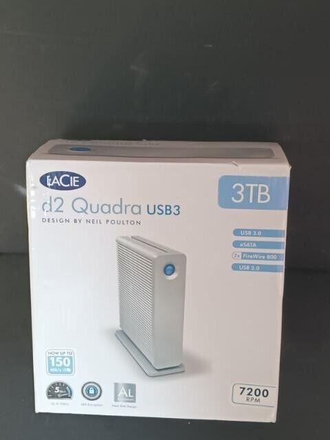 3TB LaCie d2 Quadra USB 3