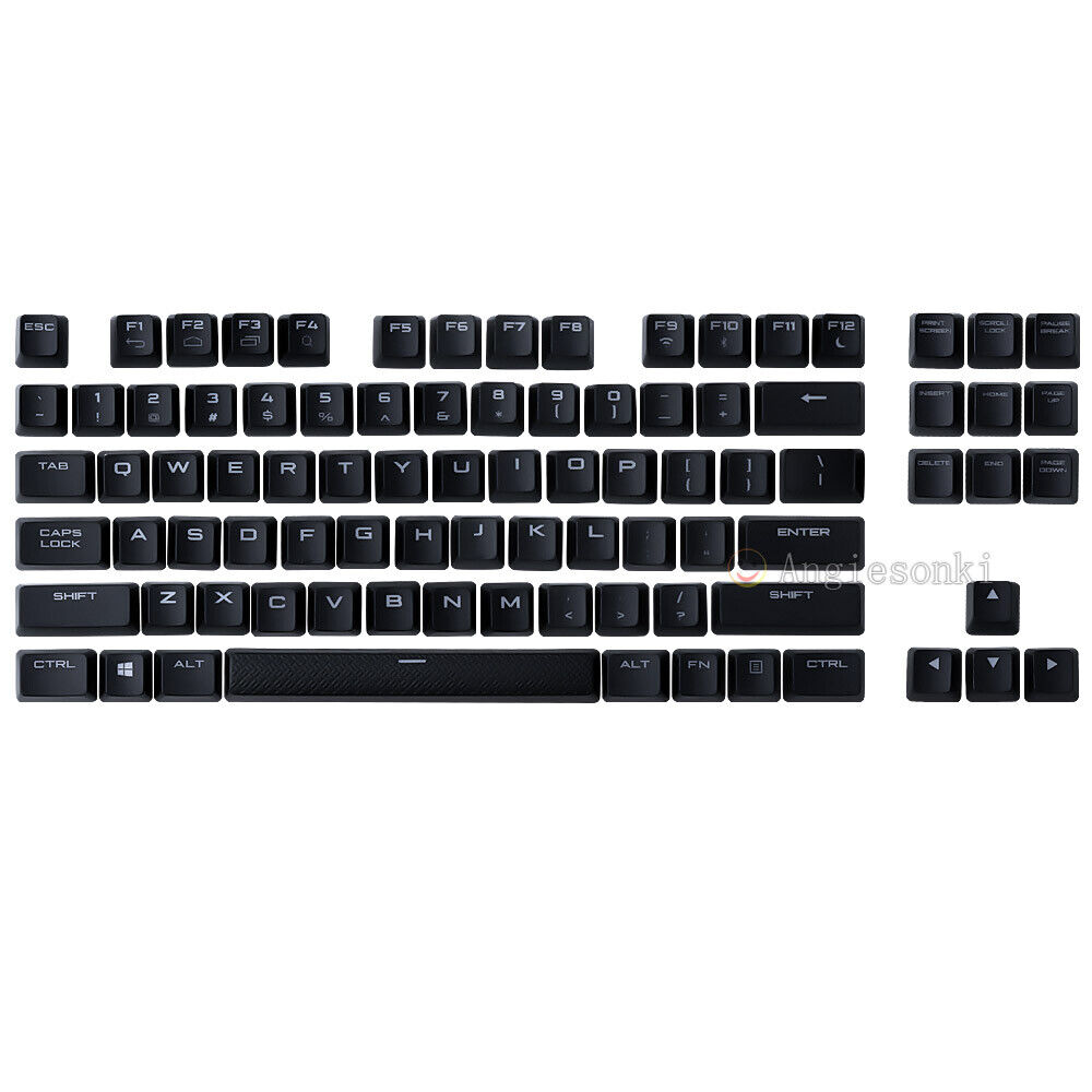A full set Keys keycaps for Corsair K65 LUX RGB Mechanical Gaming Keyboard