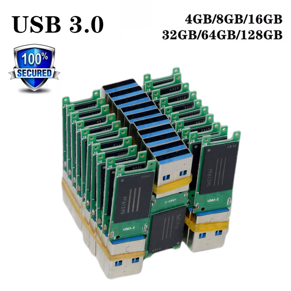 Wholesale USB 3.0 Flash Drive Chips 10/20/30/50/100PCS Drive Flash Memory UDisk