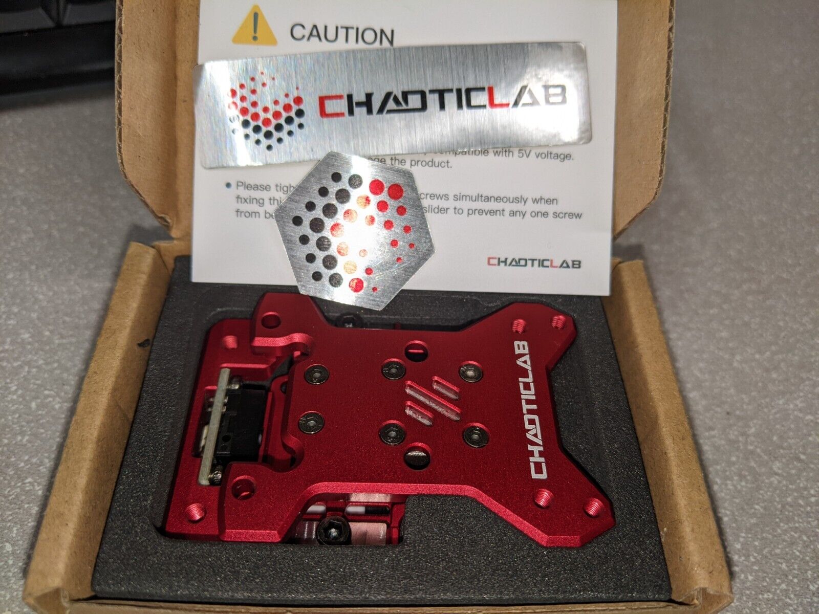 ChaoticLab CNC Voron Tap Complete V1 (RED) NEW