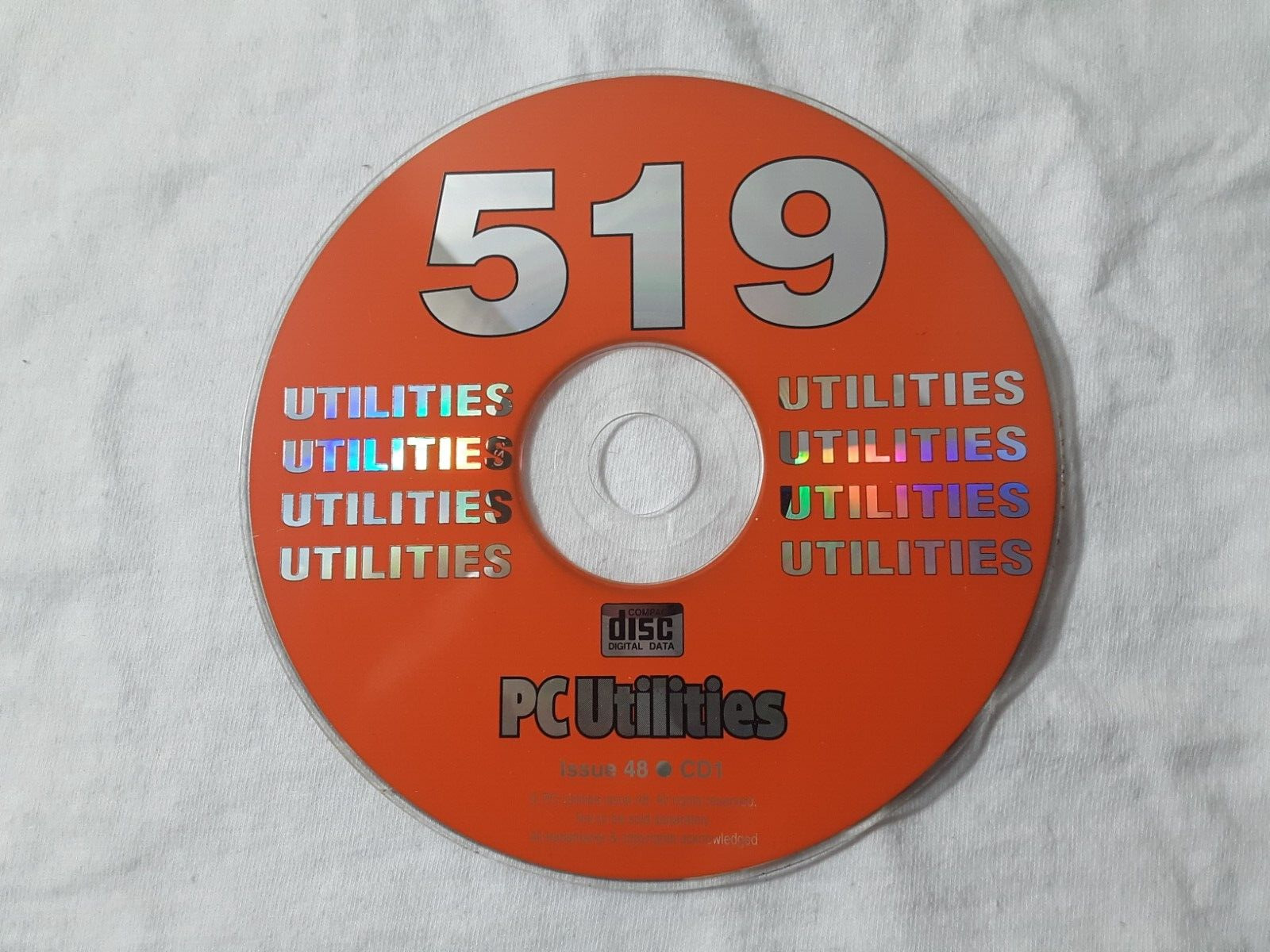 retro 2003 CD-Rom PC Utilities #48 - 519  Utilities  rare vintage