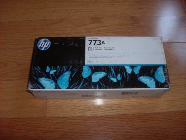 GENUINE HP #773A Photo Black CARTRIDGE C1Q27A DESIGNJET Z6800 FACTORY SEALED