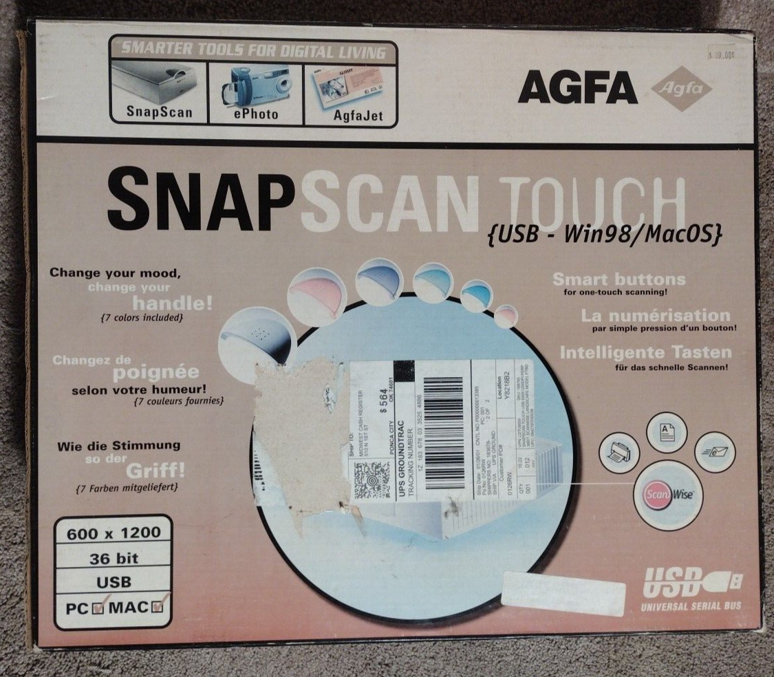 Agfa Snap Scan Touch USB Version