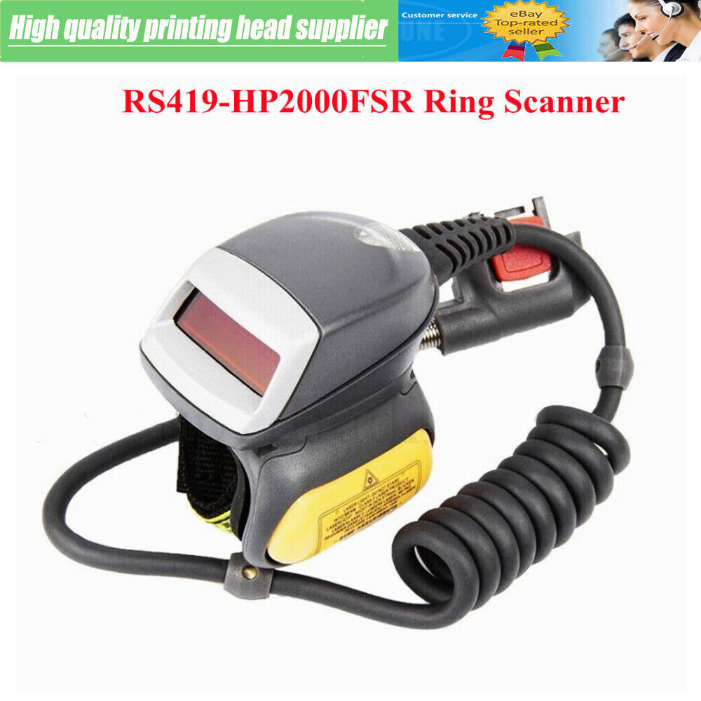 NEW RS419 RS419-HP2000FSR Ring Scanner For Zebra WT4090 WT41N0 Wearable Terminal