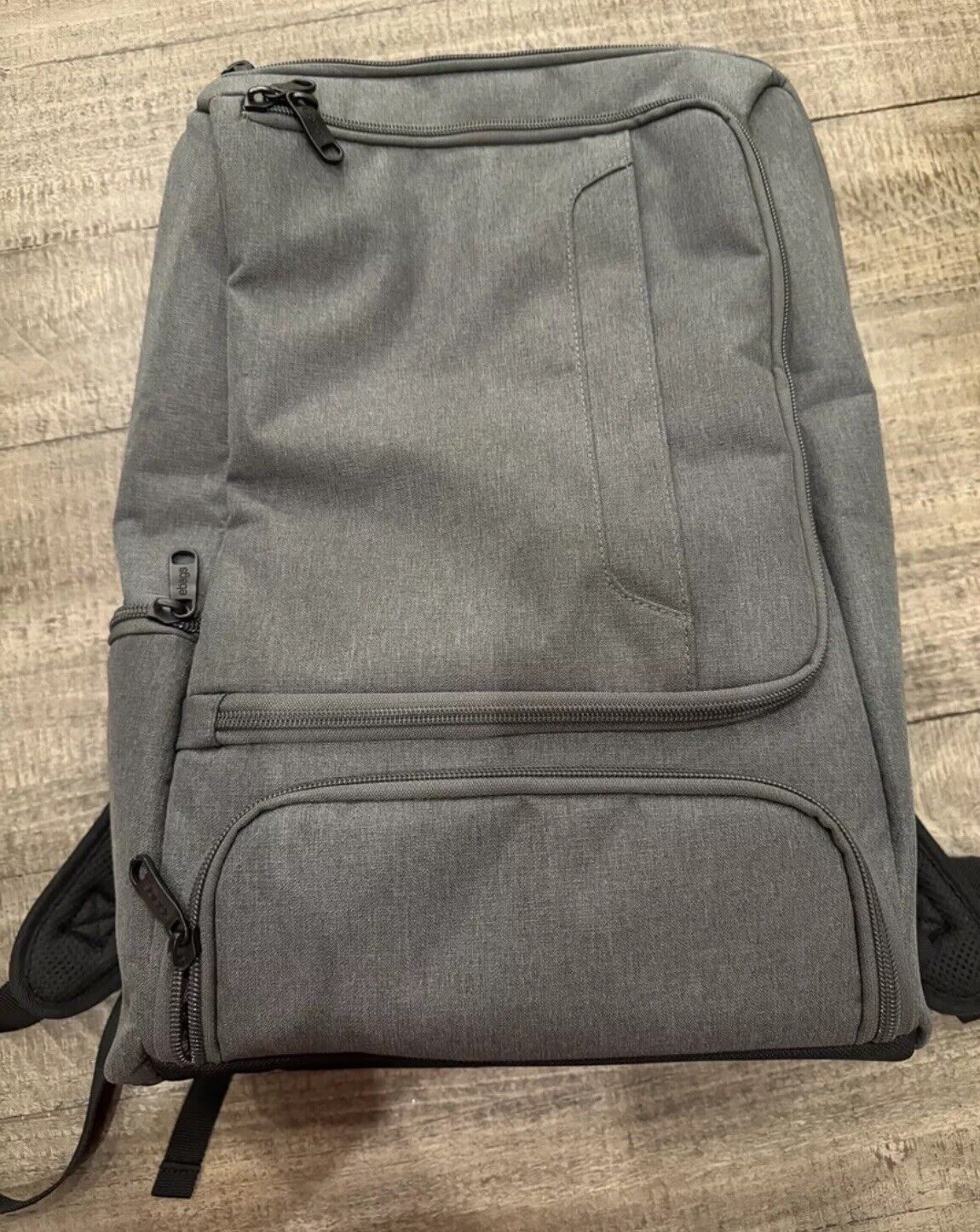 ebags pro slim laptop backpack Heathered Gray Orange inside Never Used