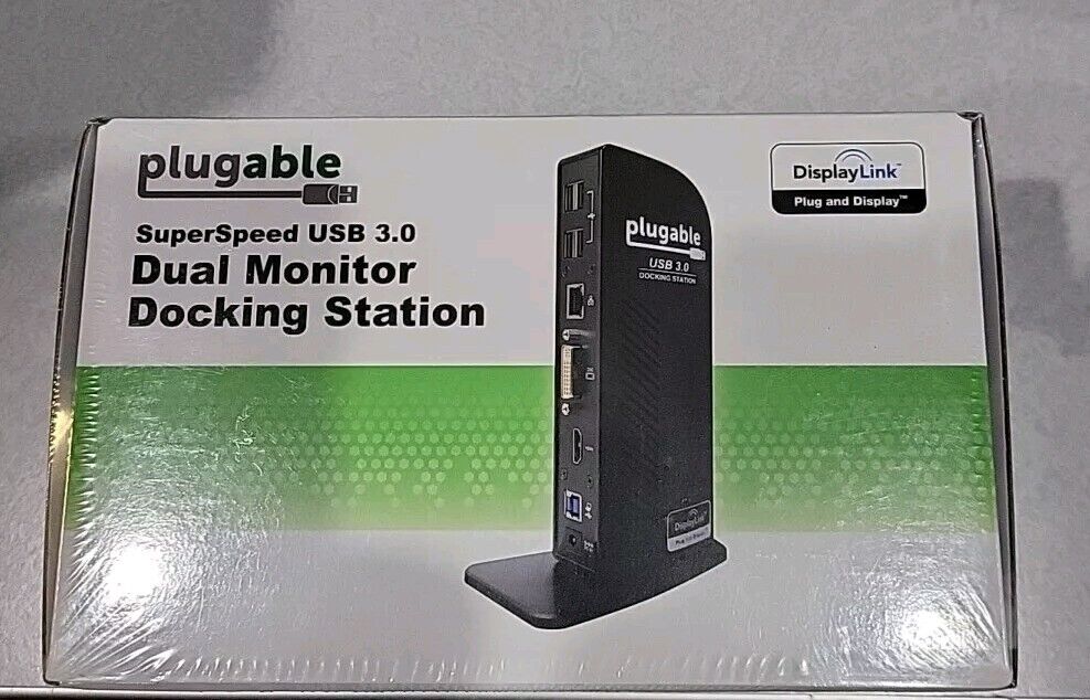 Plugable UD-3900 USB 3.0 Universal Docking Station for Windows