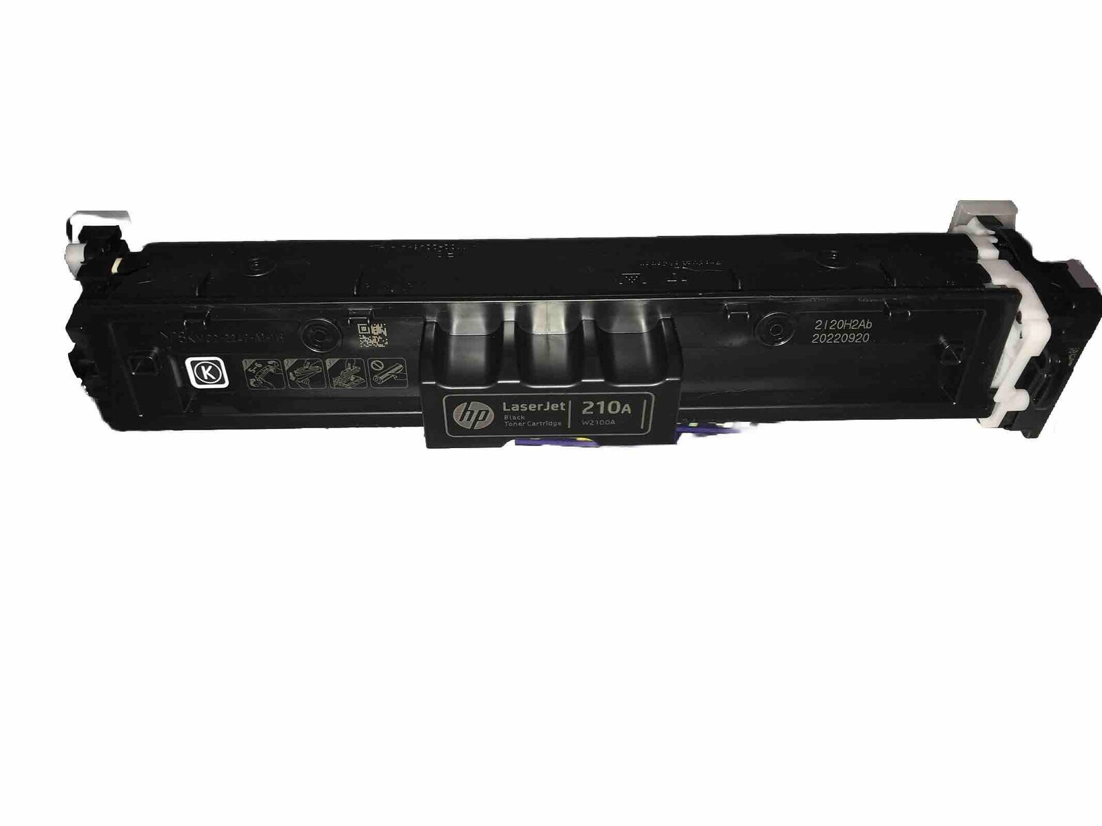 Genuine, HP 210A Black Standard Yield Toner Cartridge (W2100A) - OPEN BOX