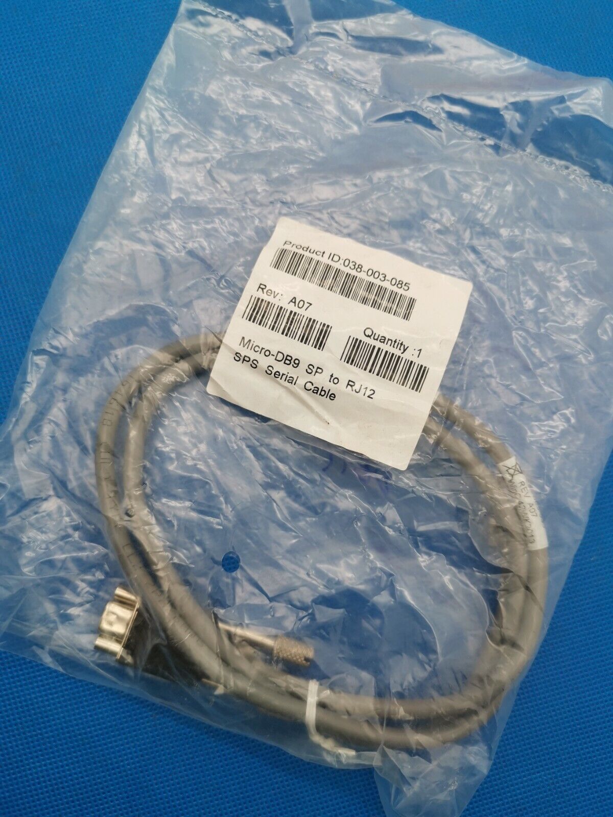 NEW Genuine Dell EMC 038-003-085 MICRO DB9 TO RJ12 SPS SERIAL CABLE 038-003-085
