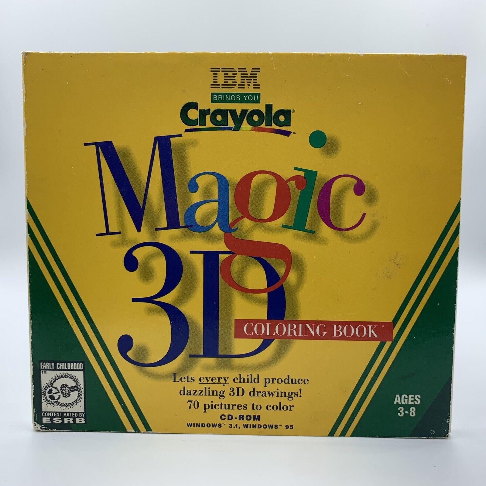 Crayola Magic 3D Coloring Book PC CD ROM