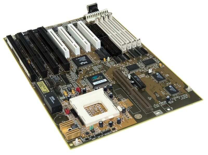 Motherboard Soyo 5TE2 Socket 7 4x Simm 4x Isa 4x PCI