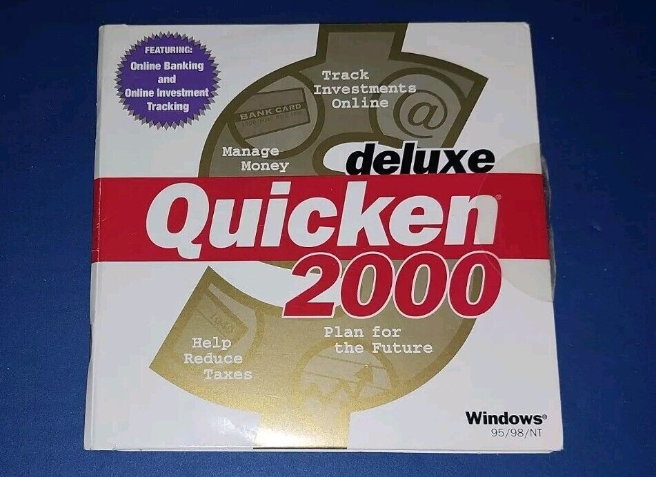 Deluxe Quicken 2000 for Windows 95/98/NT 