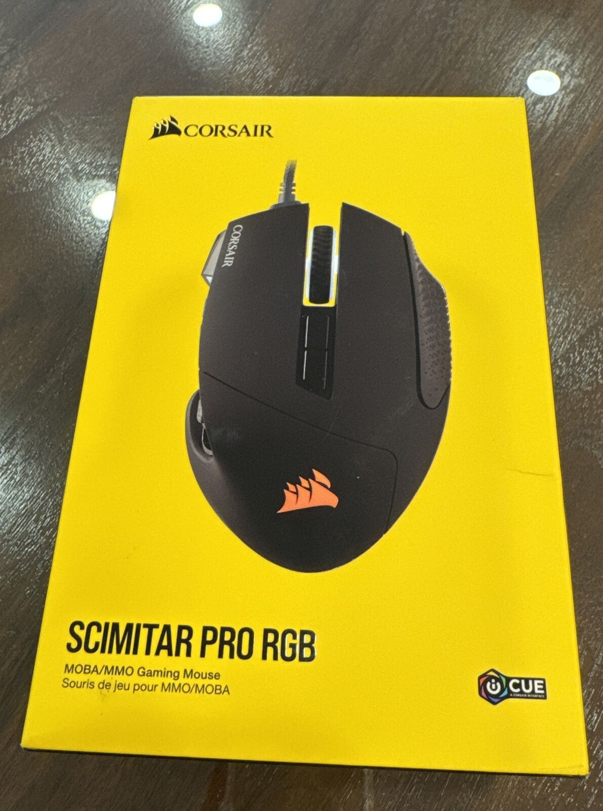 Corsair Scimitar Pro RGB MMO ‎CH-9304311-NA Gaming Mouse 16,000 DPI 12 Buttons