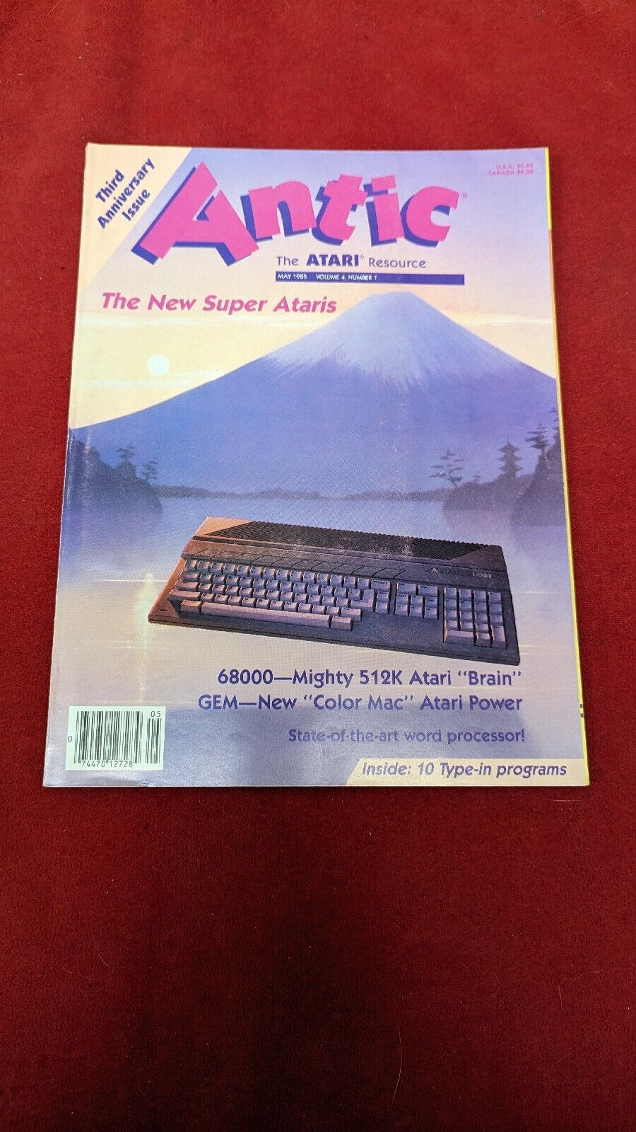 Antic The ATARI Resource magazine Vol 4 Number 1 May 1985 3rd Anniversary Ataris