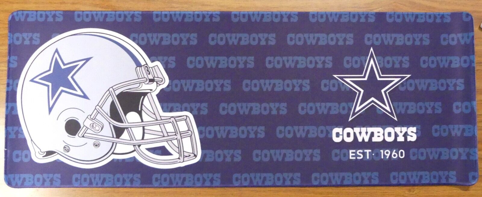 NFL Dallas Cowboys Gaming Mouse Pad Large Extended Desk Computer Keyboard Mat