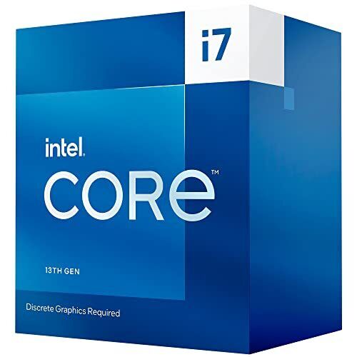 Intel Core i7-13700F Desktop Processor 16 cores (8 P-cores + 8 E-cores) 30MB