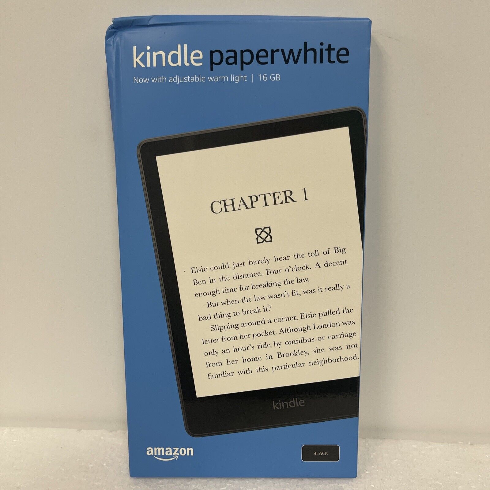 Amazon Kindle Paperwhite 16GB, Wi-Fi, 6.8 in - Black