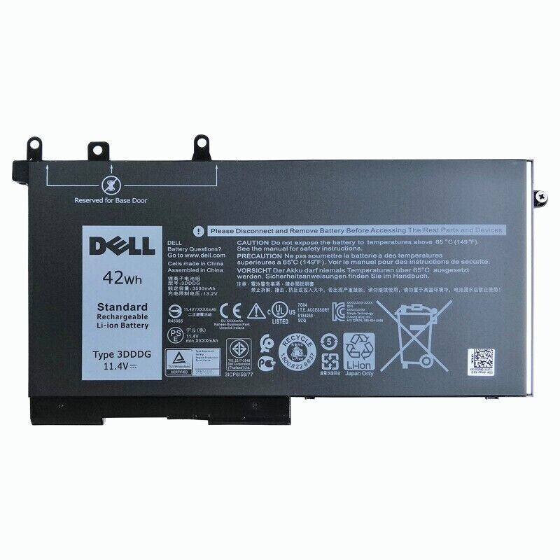 Genuine 42Wh 3DDDG Battery For Dell Latitude 5280 5288 5290 5480 5488 5490 5491