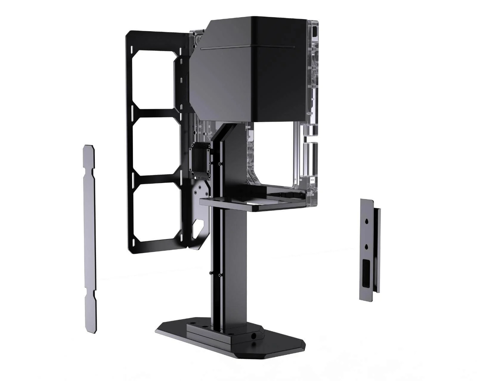 BYKSKI Granzon G10  Water Cooling Open Frame Chassis for ITX MATX ATX