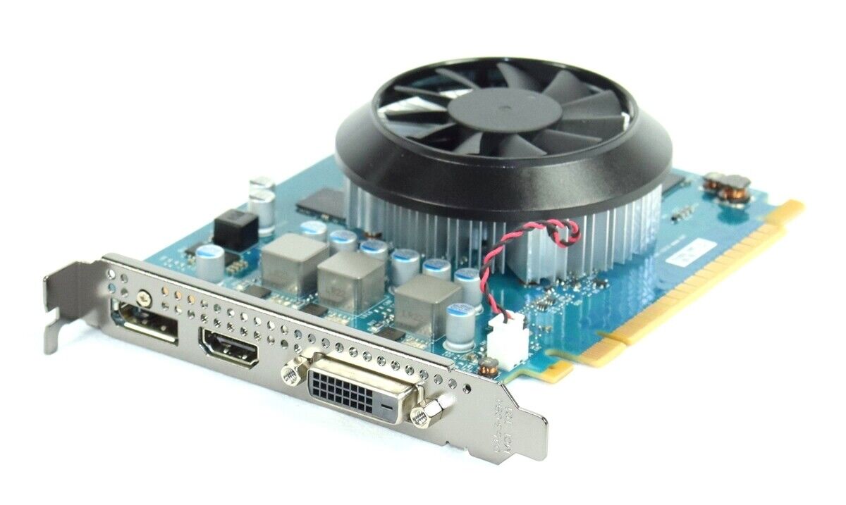 NEW Dell 24K8H Nvidia GeForce GTX1050 2GB GDDR5 Graphics Card HDMI DVI-D DP