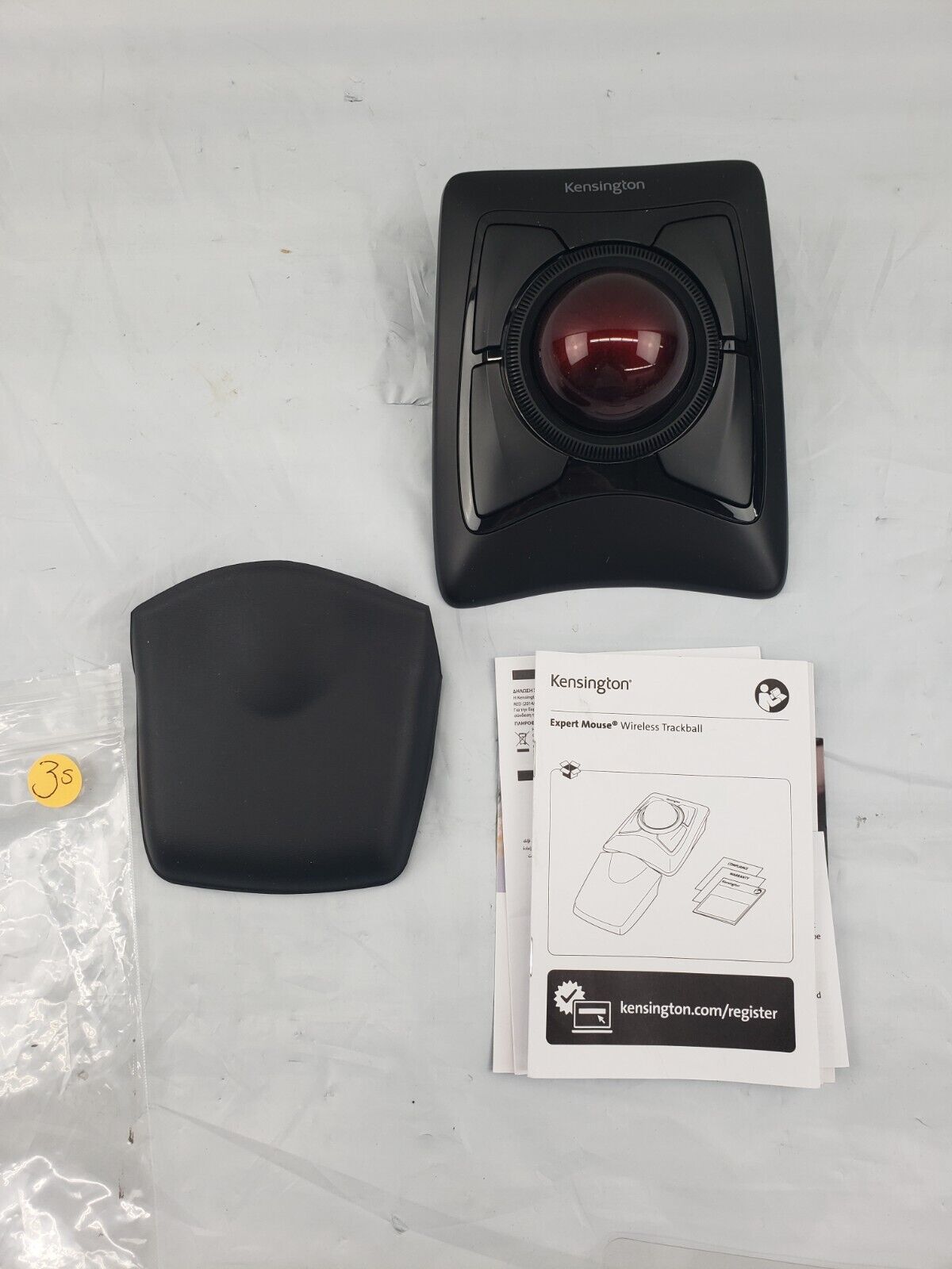 New Kensington Expert Wireless Trackball Mouse M01497M w/ Bluetooth Ambidextrous