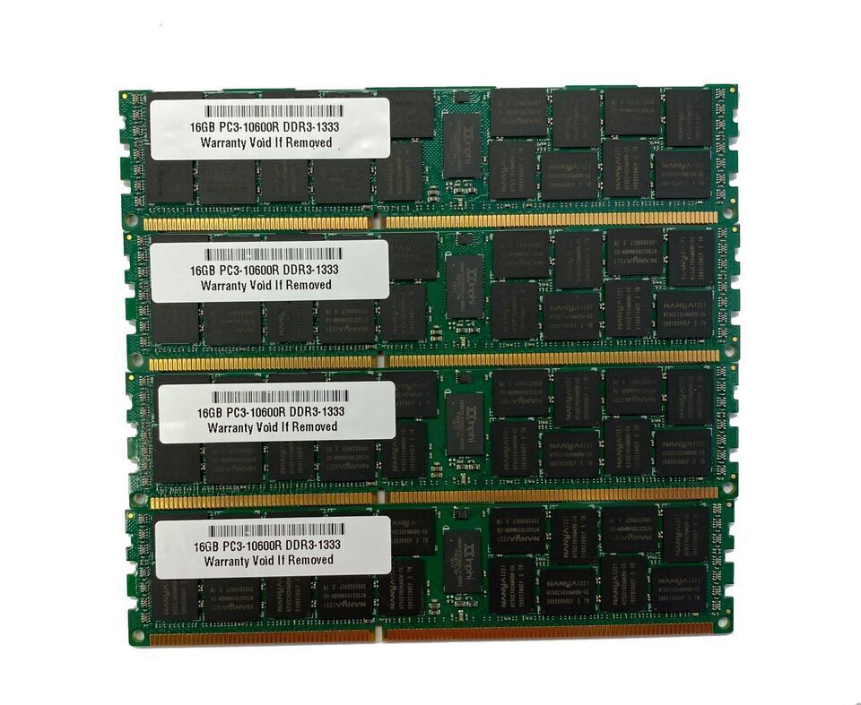 64GB 4X16GB Memory for Supermicro X9DRH-iF-NV X9DRH-iTF ECC RDIMM RAM