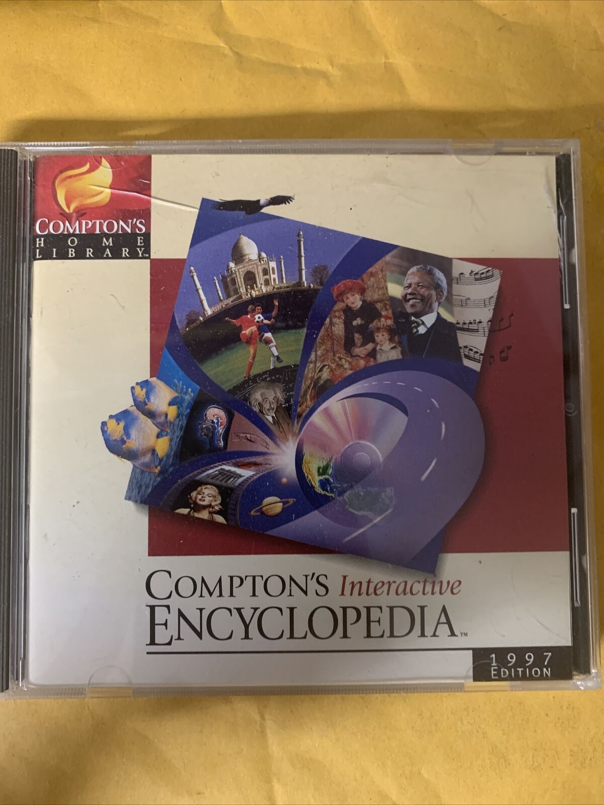 VTG 1997 Edition SoftKey Compton's Interactive Encyclopedia CD-Rom Windows FW20