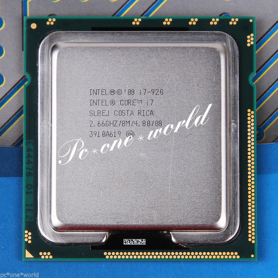 Intel Core i7-920 i7-950 i7-960 i7-970 i7-975 i7-980 i7-980X LGA1366 Desktop CPU