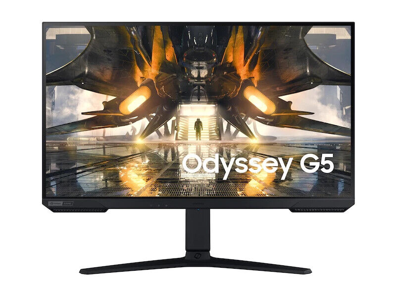 Samsung Odyssey G5 27” IPS 165 Hz QHD HDR Gaming Monitor LS27AG500PNXZA PreOwned