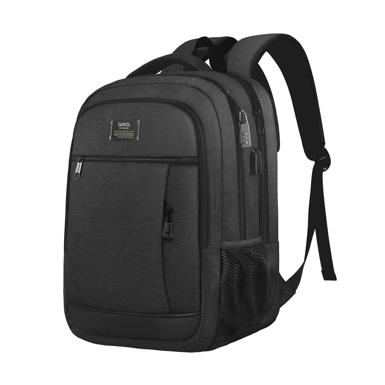 QINOL Travel Laptop Backpack, Business Anti Theft Durable Laptop Backpack wit...