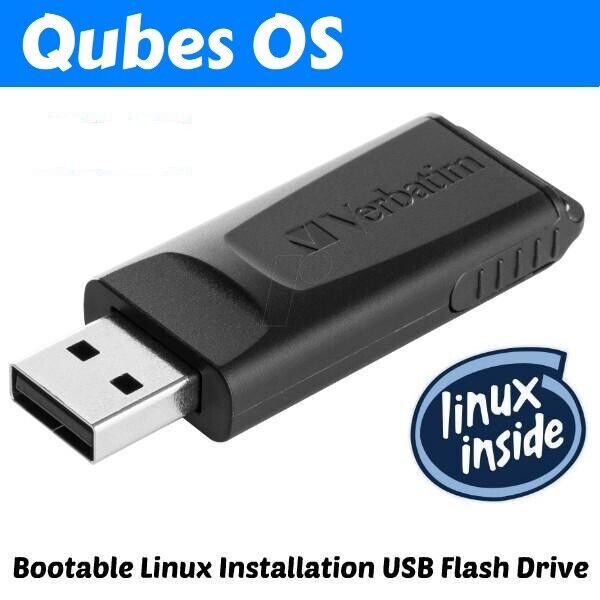 Qubes OS USB - Ready For Install W/ Guide