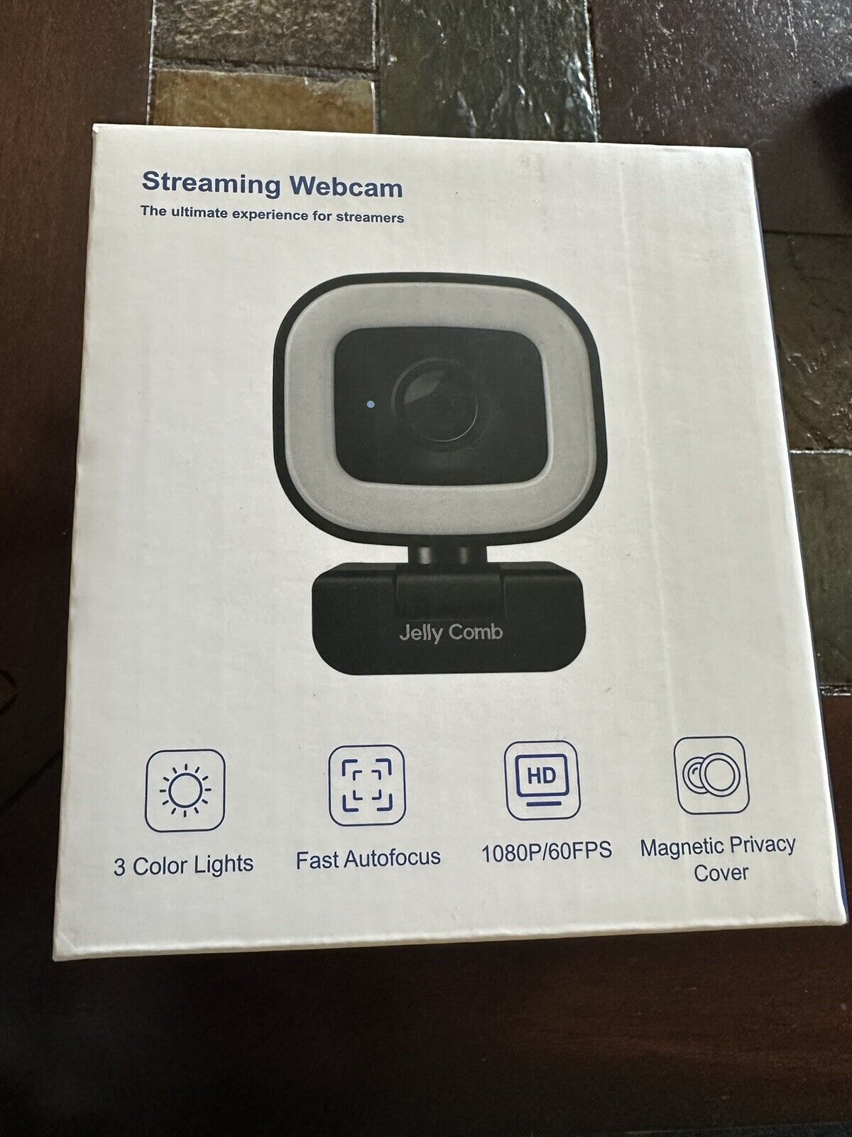 NEW OPEN BOX , Streaming Webcam  By Jelly Comb 