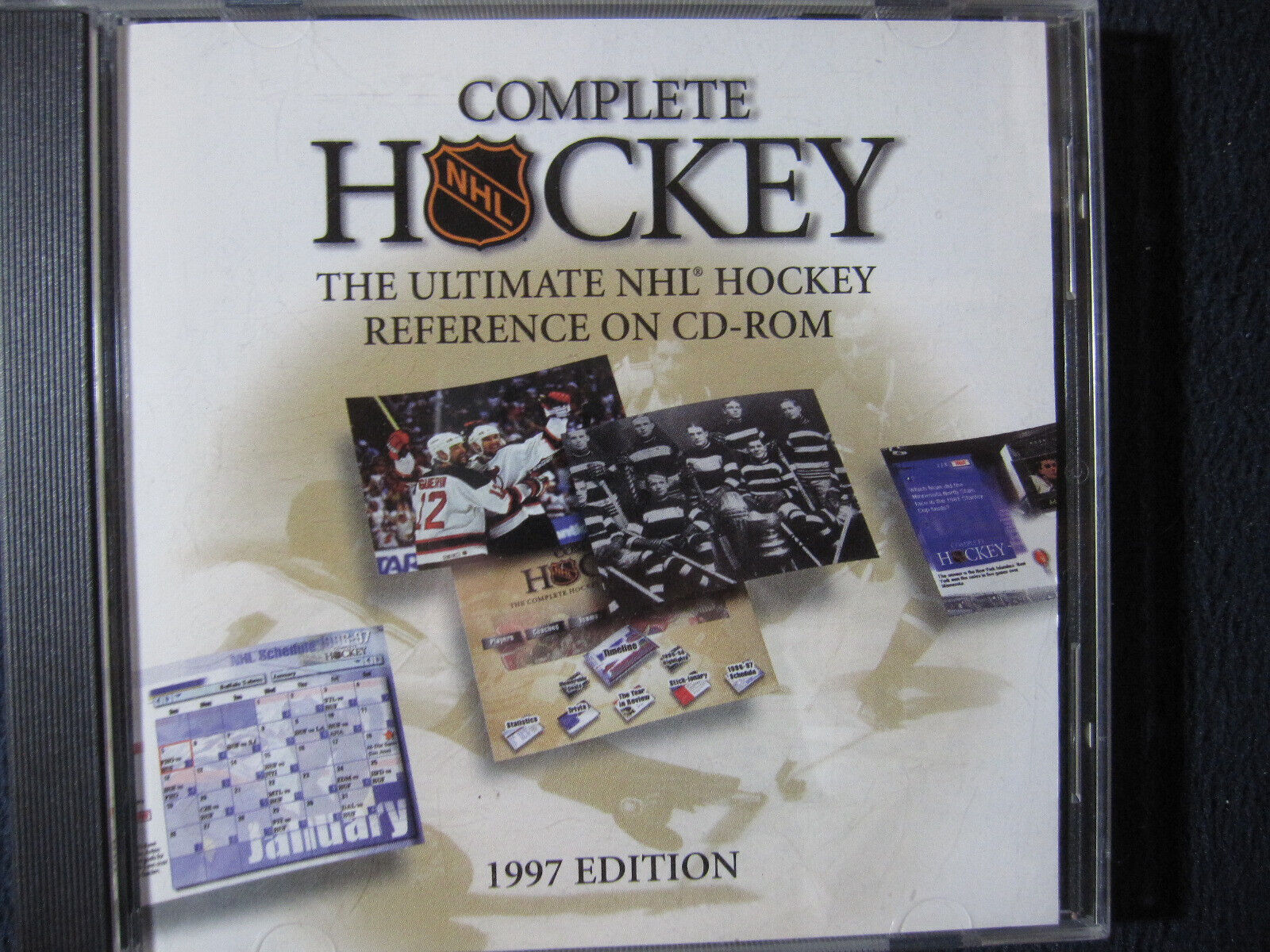 Complete NHL Hockey Reference CD ROM 1997 Edition PC