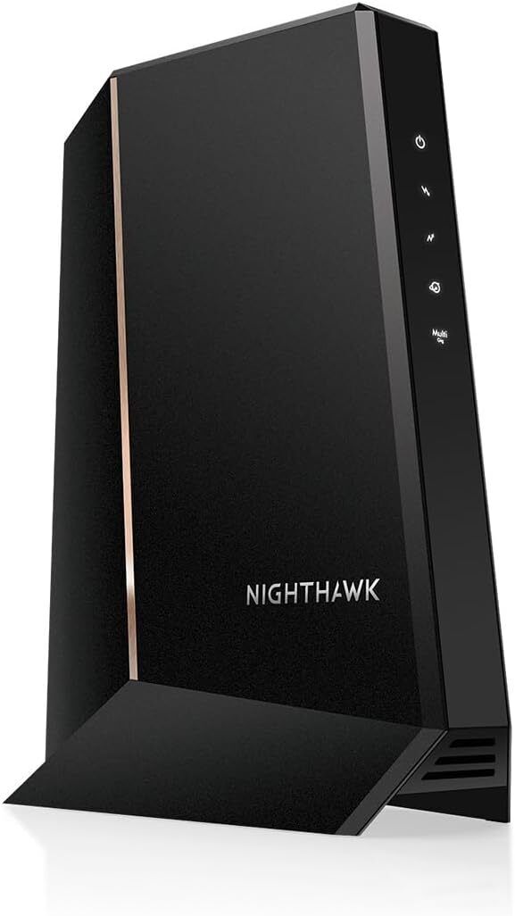 NETGEAR Nighthawk Multi-Gig Cable Modem CM2000 Compatible with All Cable - Black